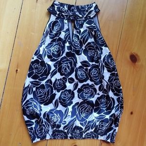 White House Black Market halter top blouse
